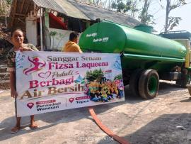 Sanggar Senam Fizsa Laqueena Salurkan 25 Tangki Air Bersih untuk Warga Purwodadi
